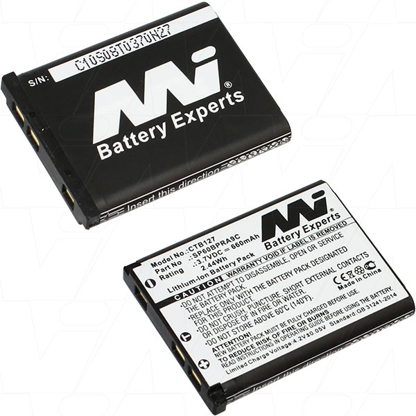 MI Battery Experts CTB127-BP1